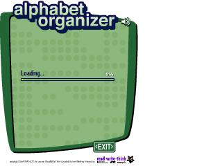﻿学习如何组织字母_Alphabet Organizer